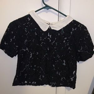 Floral crop top